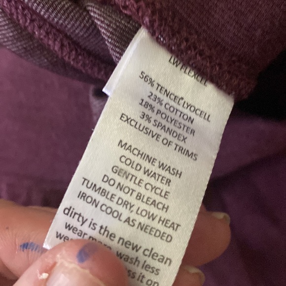 Horny Toad Ultra Soft and Comfy Midi Skirt, Medium, Maroon - Picture 4 of 5